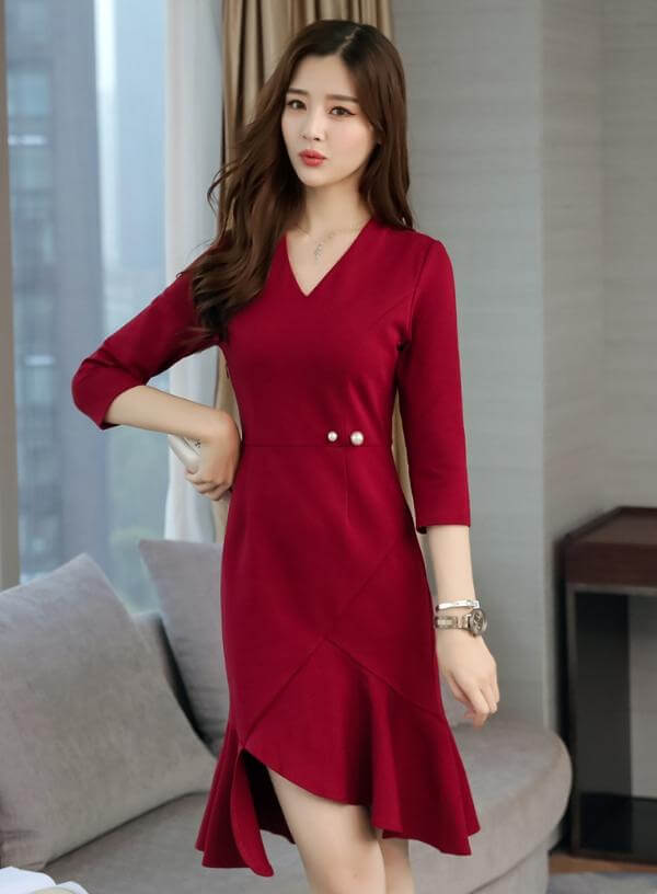 4 Tiêu chuẩn chọn váy đầm công sở nữ đẹp  Phú Hoàng Uniform